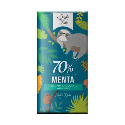 SANTA RITA 75% MENTA 100G